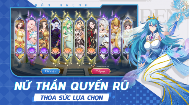 Code Nữ Thần Arena MỚI NHẤT và cách nhập 255159