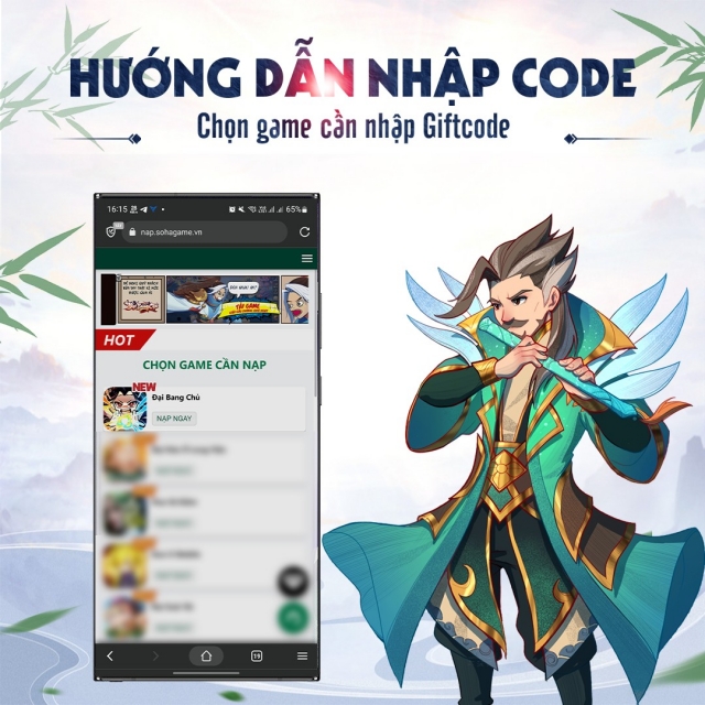 Code Đại Bang Chủ mới nhất và cách nhập 315158