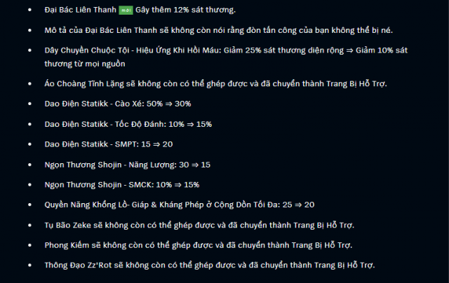 DTCL 13.18: Chi tiết bản cập nhật DTCL Mùa 9.5 326115