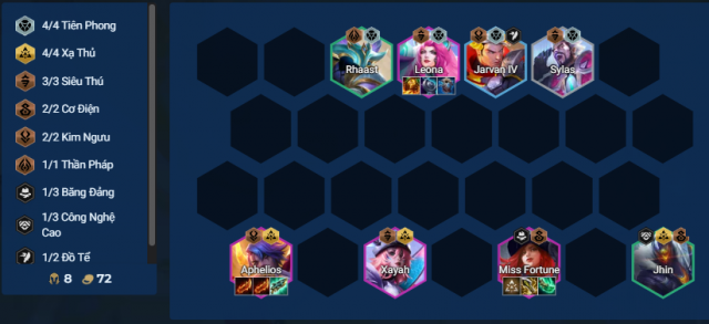 Cách chơi đội hình Miss Fortune Xạ Thủ Tiên Phong DTCL Mùa 14 630590