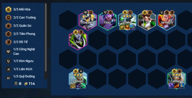 Cách chơi đội hình Mã Hóa Reroll DTCL Mùa 14 652471