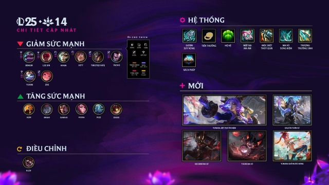 LMHT 25.14: Bản cập nhật LOL mới nhất - Ngày 16/7 666156