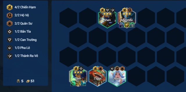 Cách chơi đội hình Chiến Hạm Reroll DTCL Mùa 15 671939