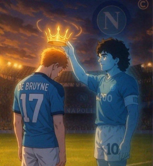 Kevin De Bruyne sẽ thừa kế 'di sản' của huyền thoại Maradona? 666436