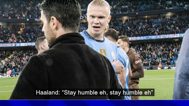 Arsenal vs Man City: Haaland xấu hổ nói Arteta khiêm tốn 588531