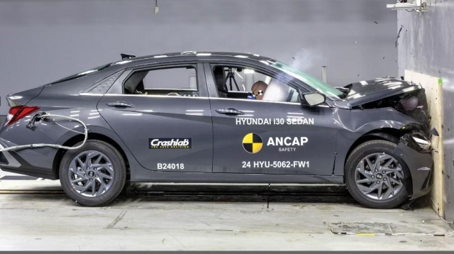Hyundai Elantra 2024 nhận kết quả khó tin trong bài đánh giá an toàn của ANCAP 562941