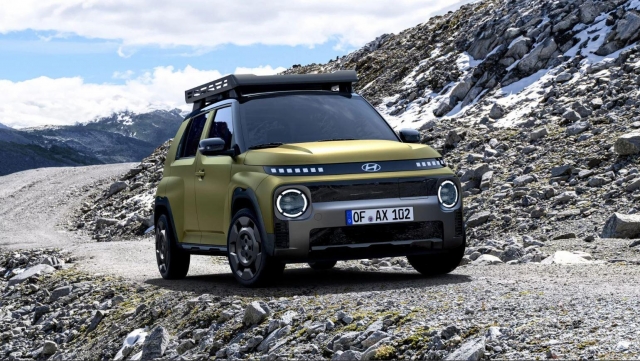 Hyundai Casper Electric Cross: SUV điện mini off-road chính thức ra mắt 592771