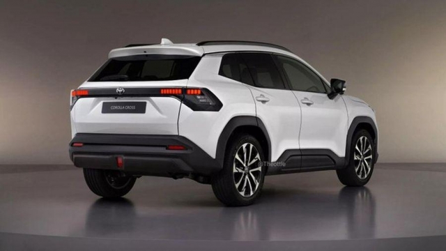Toyota Corolla Cross thế hệ mới lộ bản phác họa với kiểu dáng cơ bắp 617122