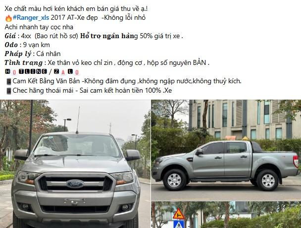 Gần 10 năm tuổi, Ford Ranger XLS 2017 vẫn giữ sức hút 623384