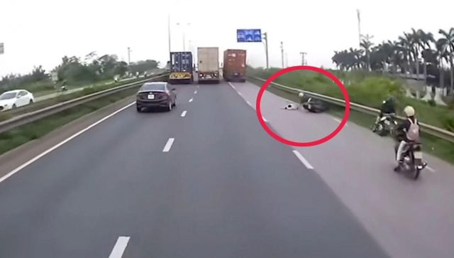 Lấn làn gây chết người: Xe đầu kéo tiếp tục gieo rắc nỗi ám ảnh trên Quốc lộ 5 631737