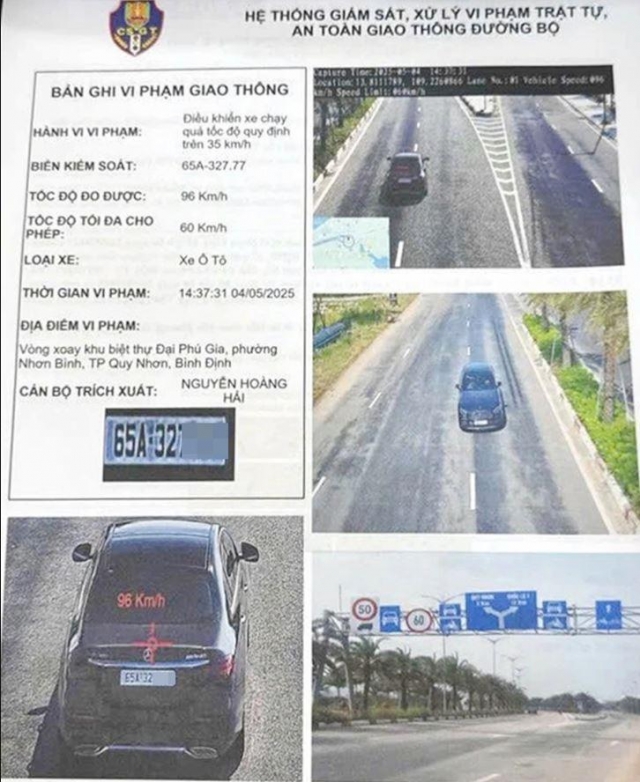 Xe con vi phạm tốc độ 14 lần, lao 96 km/h trong khu dân cư: Bất chấp pháp luật, coi thường mạng người 632327