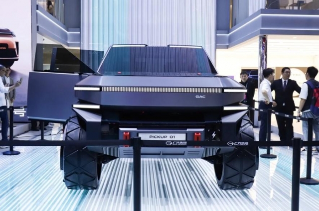 GAC Pickup 01 – Mẫu bán tải điện đậm chất tương lai, tham vọng đối đầu Tesla Cybertruck 637402