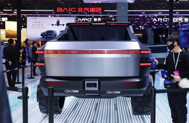 GAC Pickup 01 – Mẫu bán tải điện đậm chất tương lai, tham vọng đối đầu Tesla Cybertruck 637404