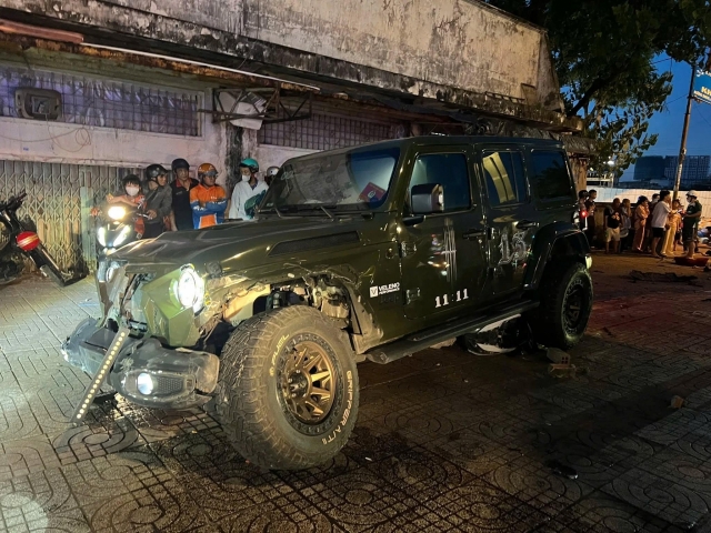 Tài xế cầm lái xe Jeep khai gì sau khi gây tai nạn khiến hai mẹ con tử vong ở TP.HCM 650811
