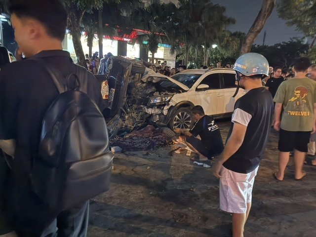 Tạm giữ tài xế gây tai nạn liên hoàn ở Hà Nội, nồng độ cồn vượt 2,2 lần mức