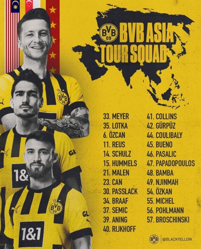 Ngoài Marco Reus, Dortmund mang 'cả thế giới' sang đấu ĐT Việt Nam 222100