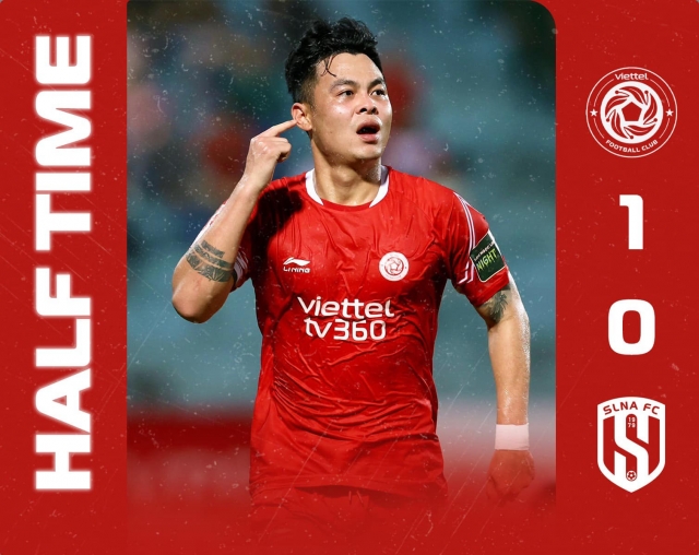 Trực tiếp Viettel 1-0 SLNA: Khai thông bế tắc 287266