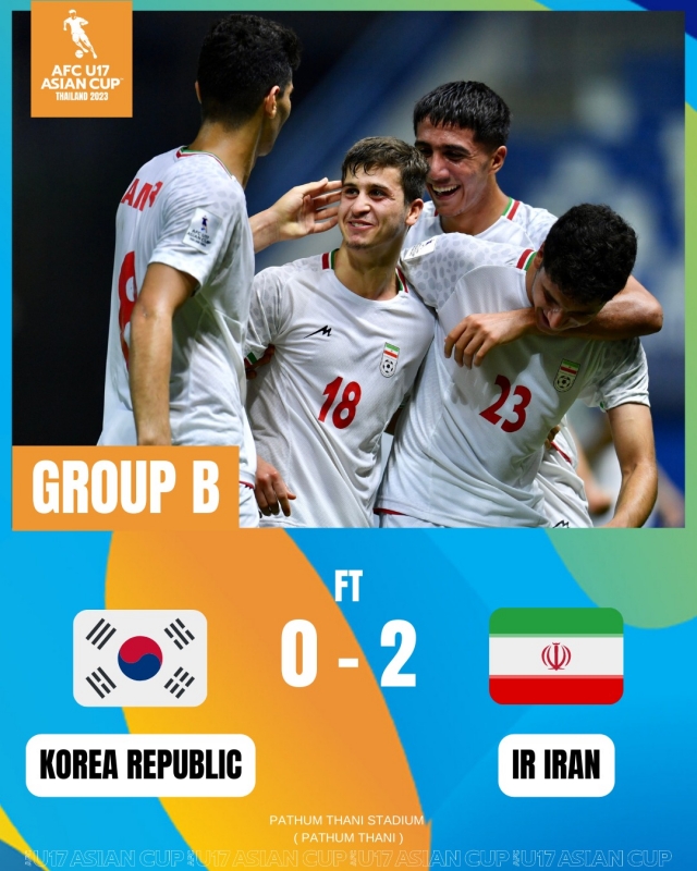 Xác định cặp tứ kết đầu tiên của VCK U17 châu Á 2023 295176