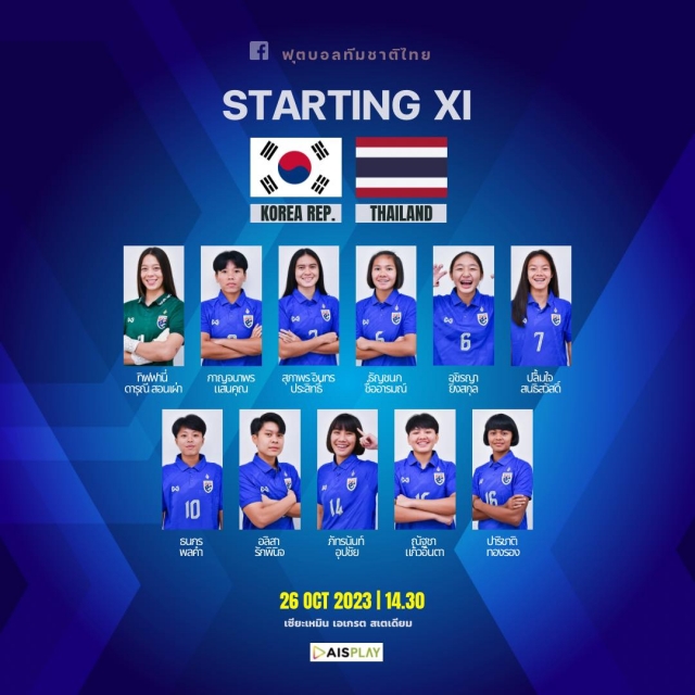 Trực tiếp Thái Lan vs Hàn Quốc, 14h30 hôm nay 26/10 346895