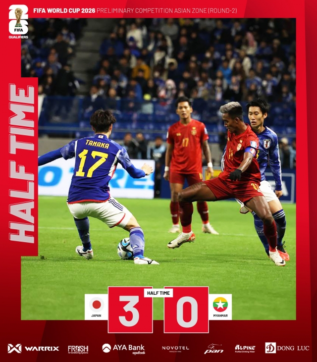 Trực tiếp Nhật Bản 4-0 Myanmar: Áp đảo hoàn toàn 357615