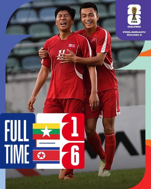 Đại thắng Myanmar, Triều Tiên trở lại cuộc đua dự World Cup 360091
