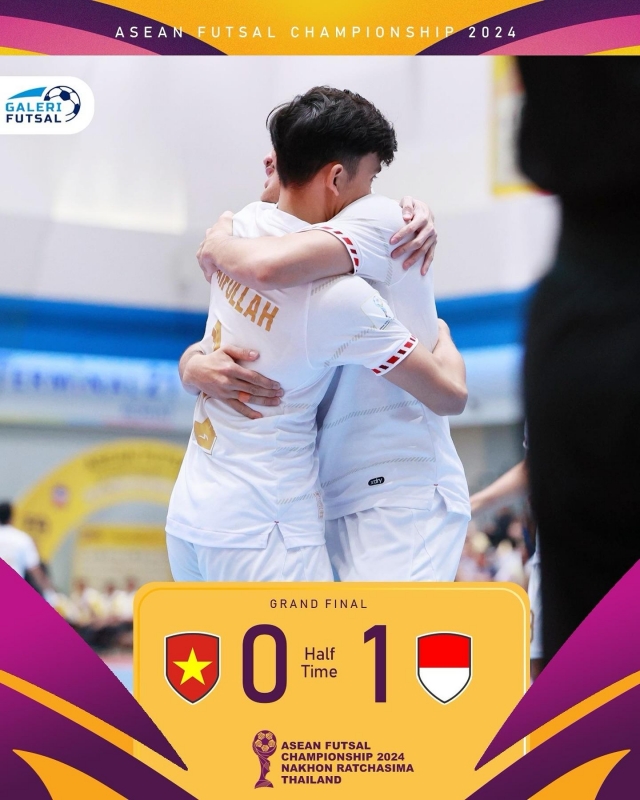 Trực tiếp futsal Việt Nam 0-1 Indonesia: Bàn thua đáng tiếc 554731