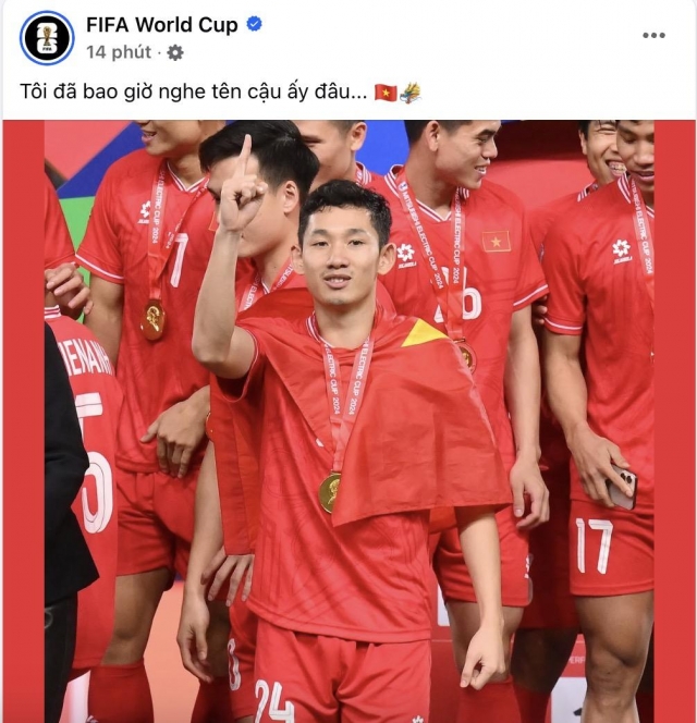 FIFA nhắc tên 1 cầu thủ Việt Nam sau trận thắng sốc MU 641723