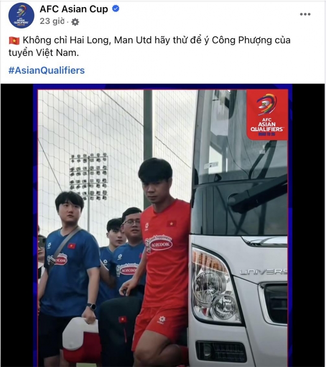 AFC đặc biệt nhắc đến Công Phượng và Man Utd 643244