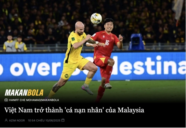 Truyền thông Malaysia đồng loạt thốt lên khi thắng đậm ĐT Việt Nam 648023