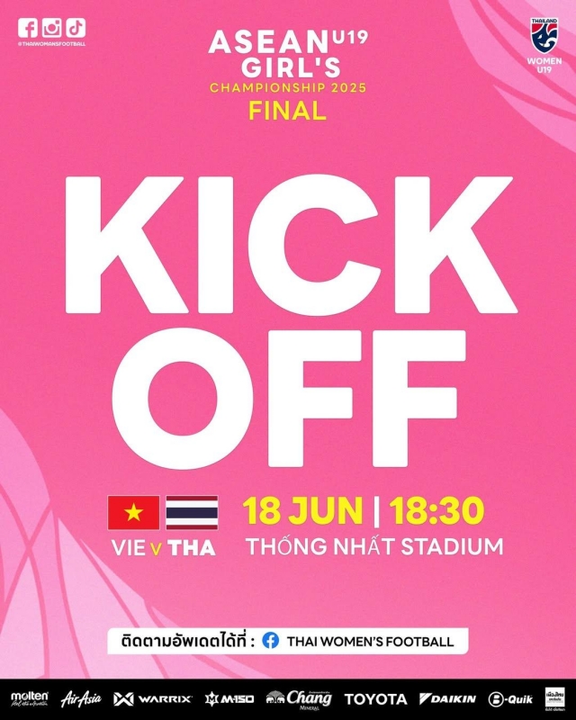 Trực tiếp U19 nữ Việt Nam 0-0 Thái Lan: Nhập cuộc hứng khởi 651941