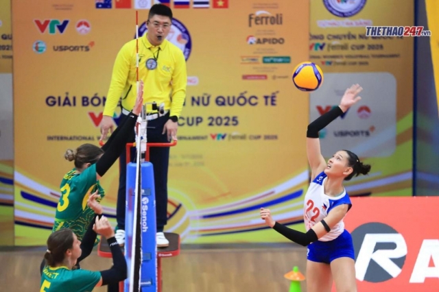 Trực tiếp bóng chuyền nữ ĐT Philippines 2-0 ĐT Úc: Đại diện ĐNÁ áp đảo hoàn toàn 658452