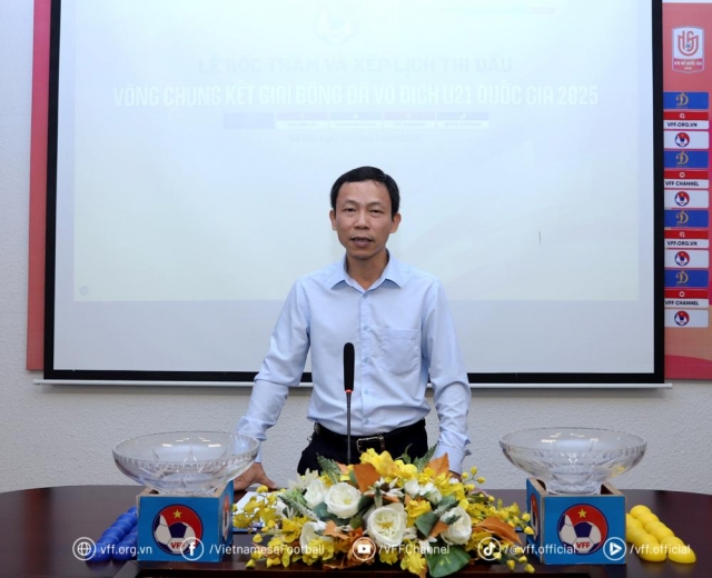 Kịch tính tại Bốc thăm Vòng chung kết Giải Bóng đá Vô địch U21 Quốc gia 2025 667055