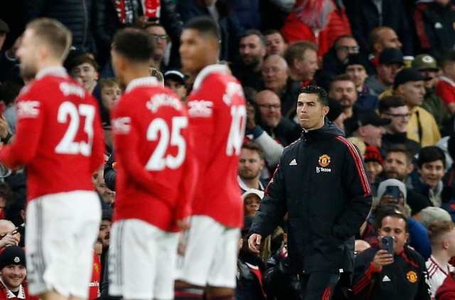 BẤT NGỜ: Ronaldo có lời lẽ khá nặng nề hướng đến Ten Hag 219120