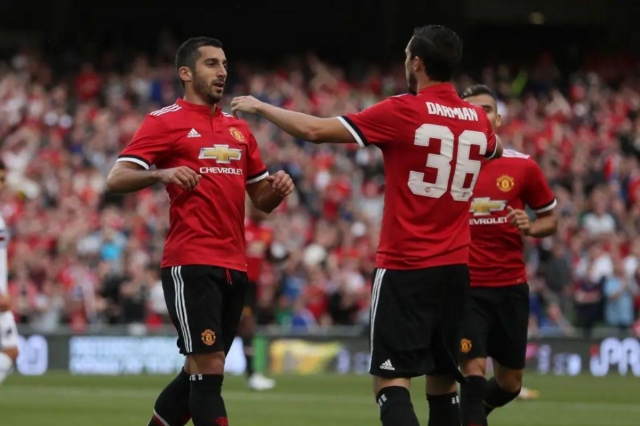 Darmian và Mkhitaryan từng có khoảng thời gian khoác áo MU