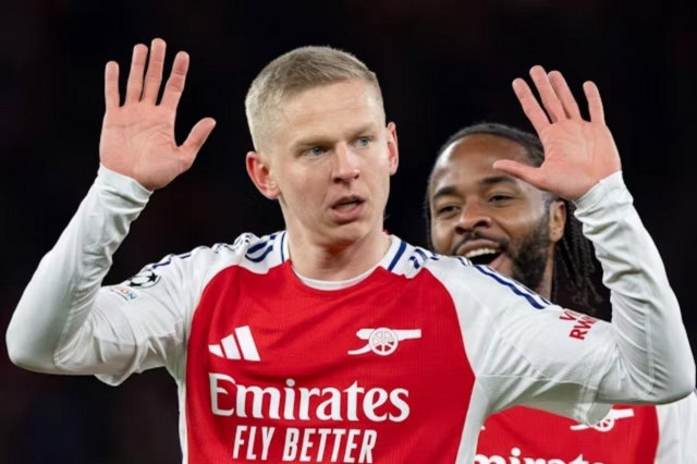 Zinchenko chỉ mới ra sân 22 lần trên mọi đấu trường cho Arsenal mùa này.