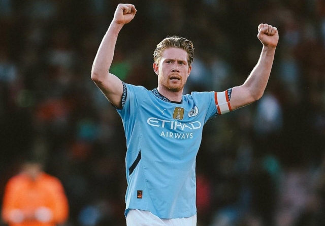 KDB tiết lộ khả năng tiếp tục chinh chiến tại EPL (nguồn ảnh Twitter)