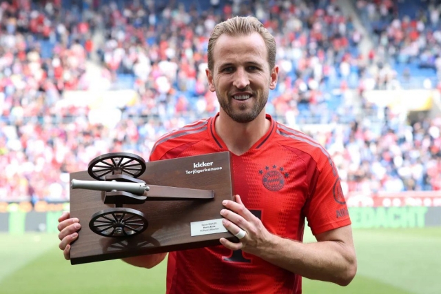 Đội trưởng đội tuyển Anh đã có 26 bàn thắng tại Bundesliga mùa giải này.