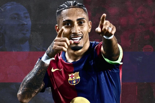 Raphinha chuẩn bị ký hợp đồng mới với Barca.
