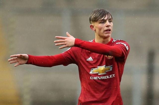 Brandon Williams lúc còn đang thi đấu cho Manchester United.