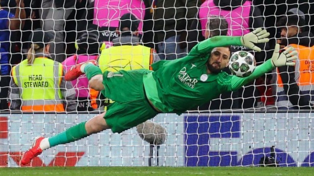 Donnarumma đã vô số lần cứu PSG tại Champions League mùa này. Nguồn: BBC