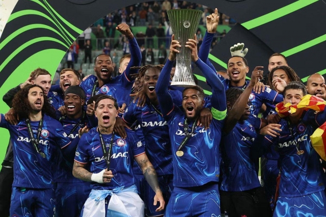 Chelsea vô địch UEFA Conference League 2025.