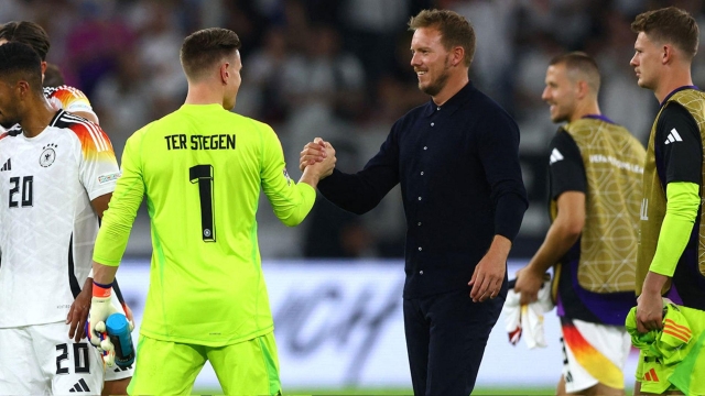 Nagelsmann tin tưởng Ter Stegen vẫn sẽ chơi tốt ở Tuyển Đức. Nguồn: beIN Sports