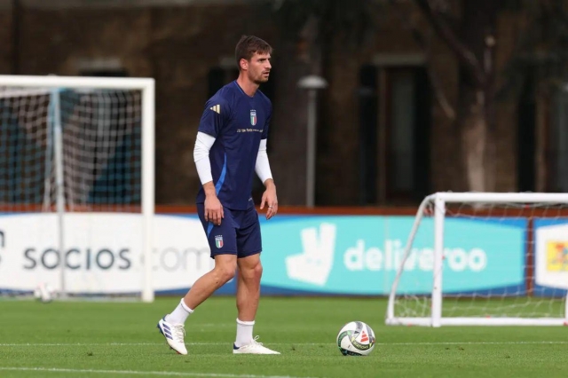 Matteo Gabbia là ca chấn thương mới nhất của đội tuyển Ý.