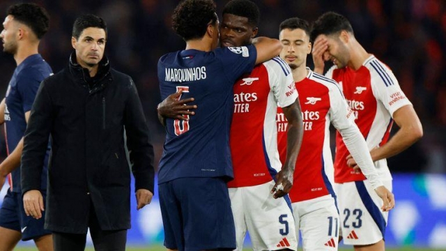 PSG đã đánh bại tất cả các đội đến từ Anh ở C1 năm nay. Nguồn: Sky News