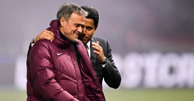 Chủ tịch PSG rất tin tưởng vào Luis Enrique. Nguồn: French Football Weekly