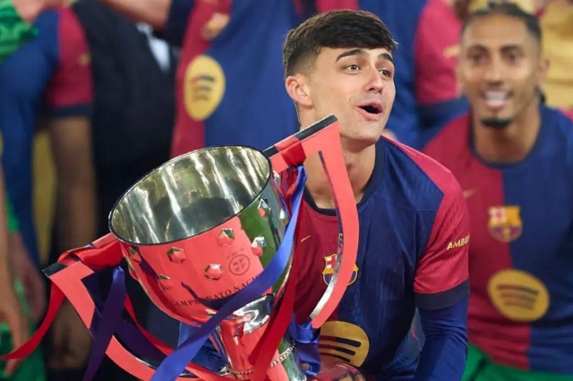 Pedri vừa thất bại tại chung kết UEFA Nations League.