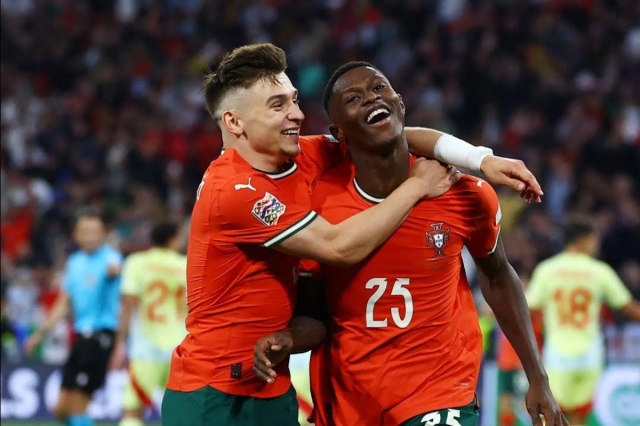 Nuno Mendes vừa có màn trình diễn chói sáng tại chung kết UEFA Nations League.