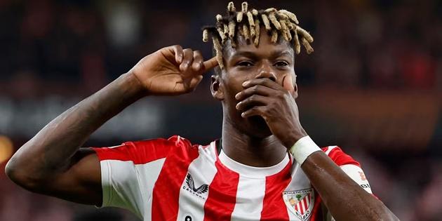 Tương lai của Nico Williams đang là chủ đề nóng trong mùa hè này. Ảnh: GOAL