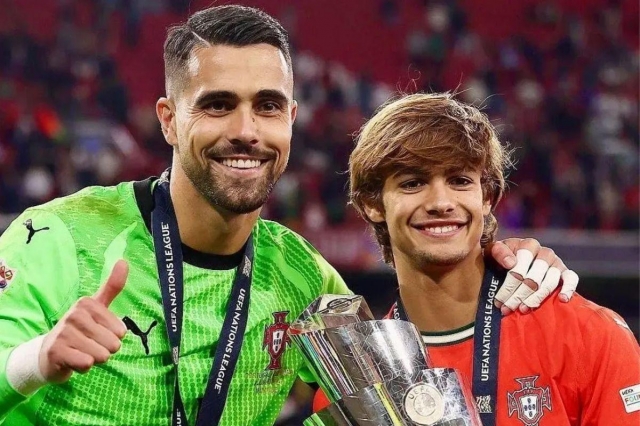 Rodrigo Mora vừa lên ngôi vô địch UEFA Nations League cùng Bồ Đào Nha (Ảnh: Somos Fanáticos).