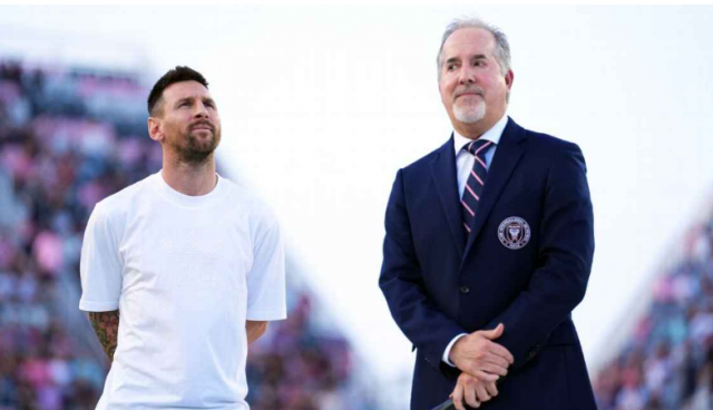 Tình cảm rất lớn của BLĐ Inter Miami dành cho Messi. Ảnh: ESPN